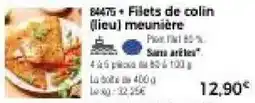 Filets de colin