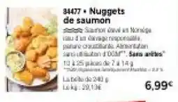 Nuggets de saumon