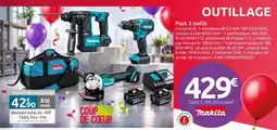 Makita Pack 3 outils