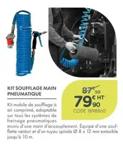 Kit Soufflage Main Pneumatique