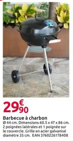Barbecue à charbon