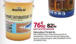 Saturateur forest