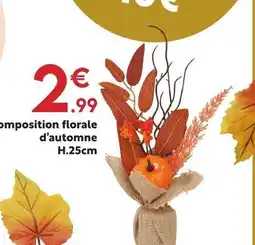 Composition florale d'automne