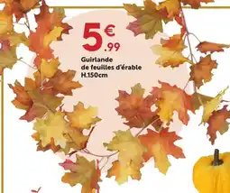 Guirlande de feuilles d’érable