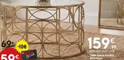 Table basse artifice
