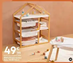 Bibliothèque maison bako