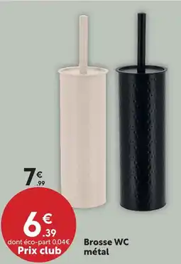 Brosse wc métal