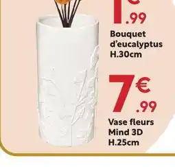 Vase fleurs mind 3d