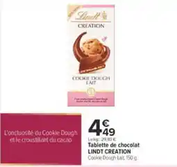 LINDT CREATION Cookie Dough Lait