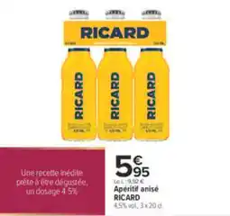 RICARD Apéritif anisé