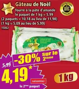 Goldora Gâteau de Noël