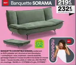 Sorama banquette convertible