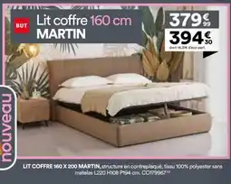 Martin lit coffre
