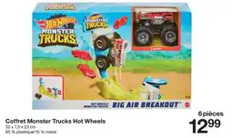 Hot wheels - coffret monster trucks