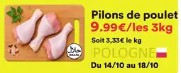 Pilons de poulet