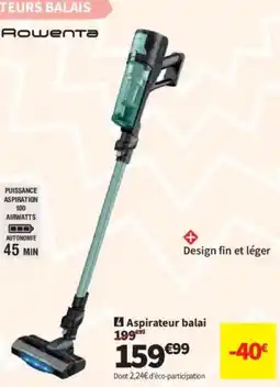 Aspirateur balai
