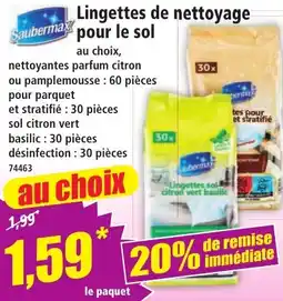 Saubermax Lingettes de nettoyage
