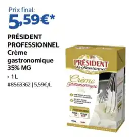 PRÉSIDENT Crème gastronomique