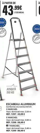 Escabeau Aluminium