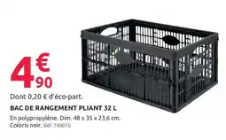 Bac de Rangement Pliant