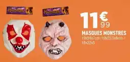 Masques Monstres