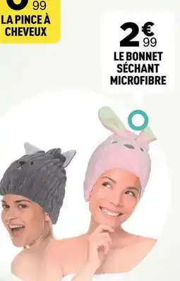 Le bonnet séchant microfibre