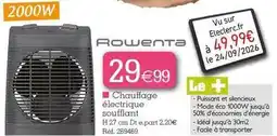 Facile - chauffage électrique soufflant