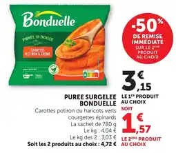 Bonduelle Puree surgelee