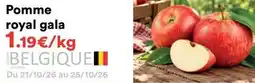 Pomme royal gala