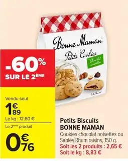 Bonne Maman Petits Cookies