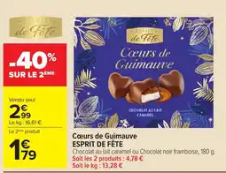 ESPRIT DE FÊTE Cœurs de Guimauve