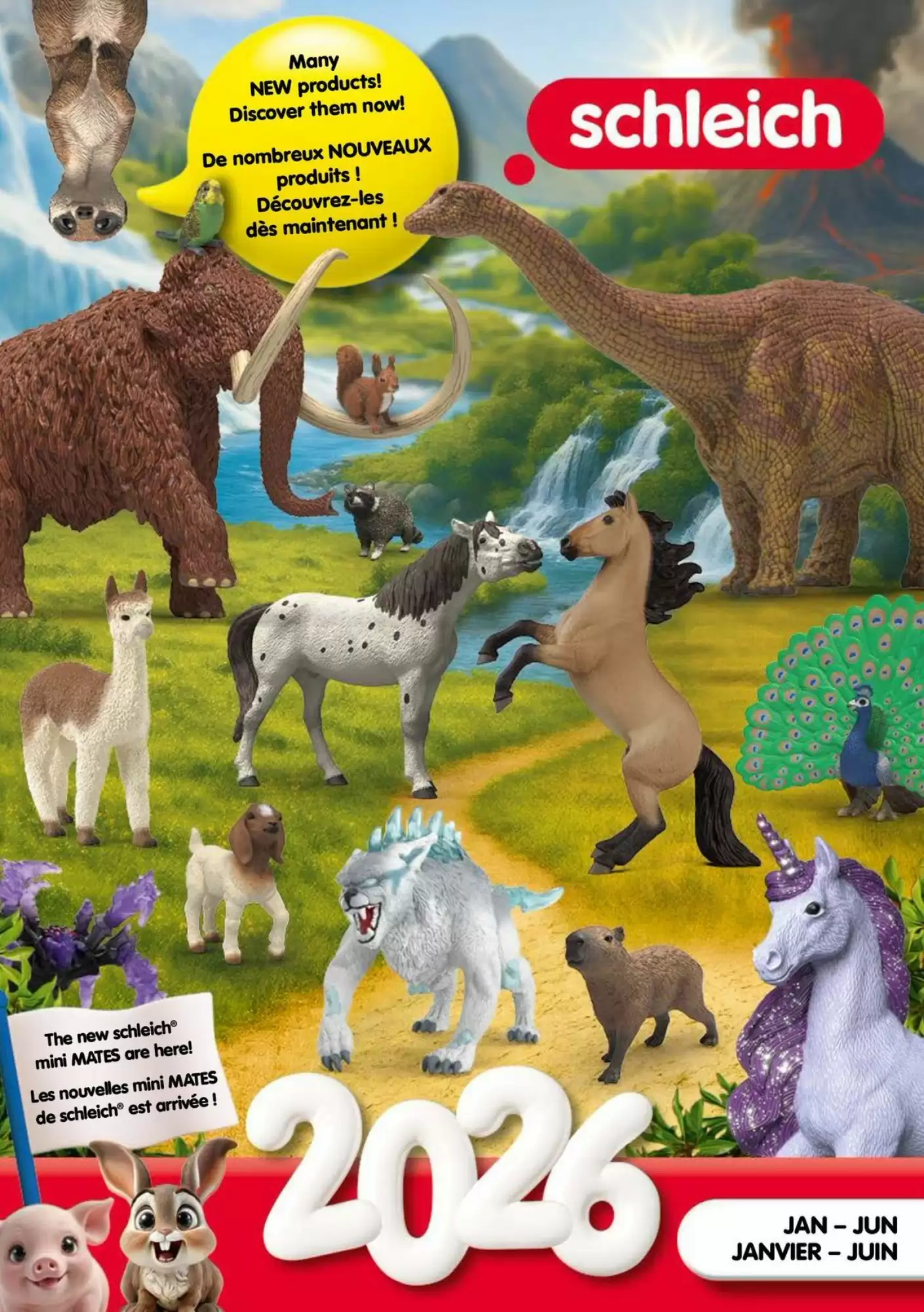 Catalogue Schleich du 1 janvier au 30 juin 2026 - Couverture