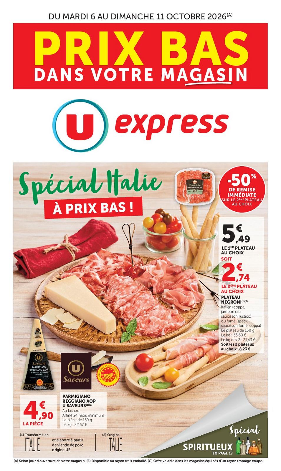 Catalogue U Express du 6 au 11 octobre 2026