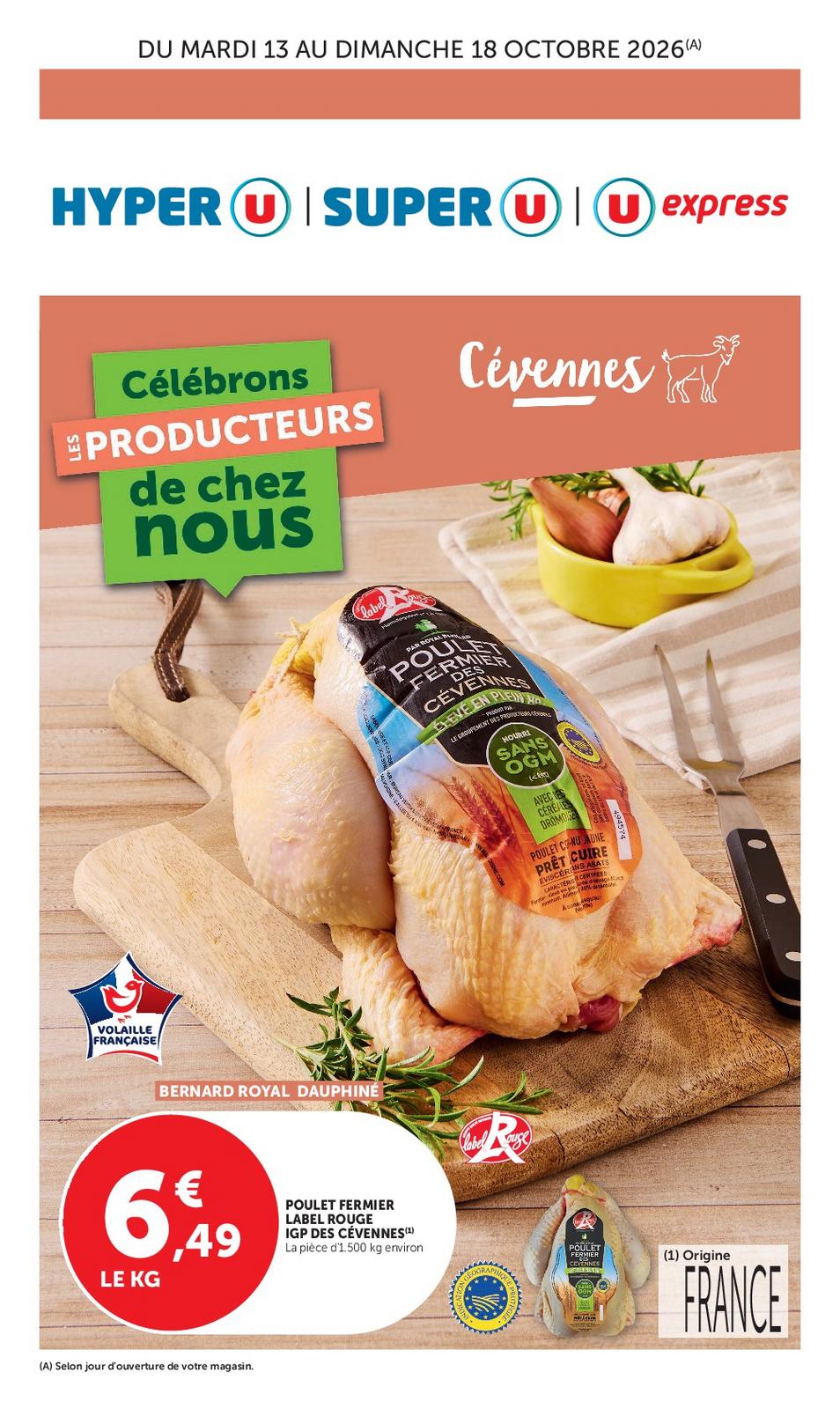 Catalogue U Express du 13 au 18 octobre 2026