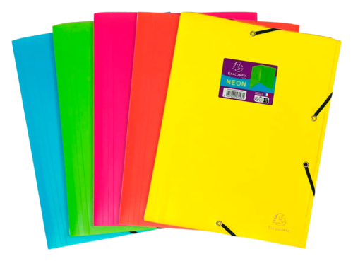 Chemise à Élastique Exacompta Neon