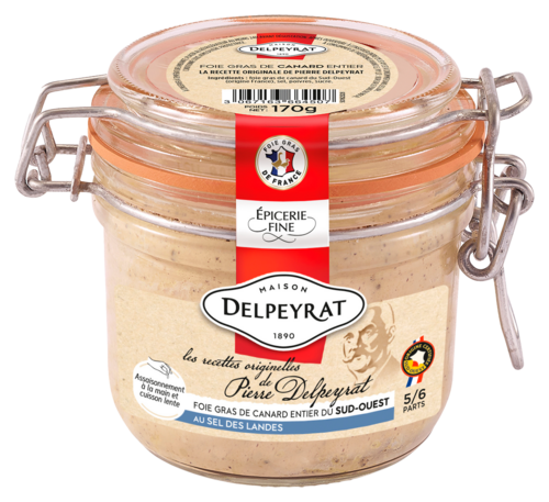 Foie Gras de Canard Entier du Sud-Ouest Delpeyrat