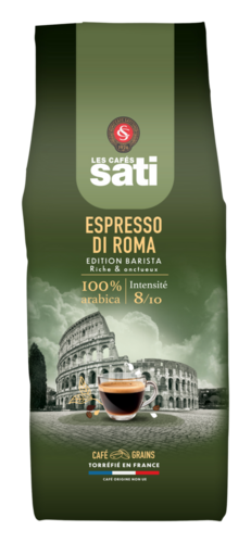 Cafe Grain Espresso Di Roma les Cafes Sati
