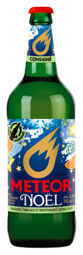 Biere de Noel Meteor 5,8°