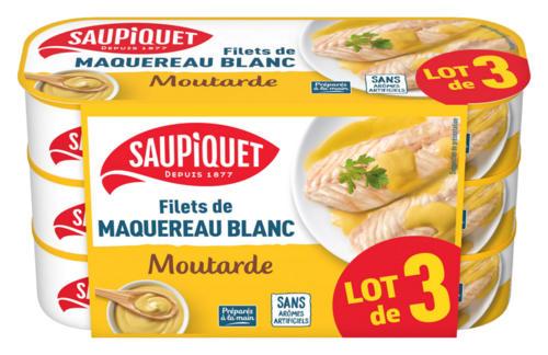 Filets de Maquereau Blanc Saupiquet