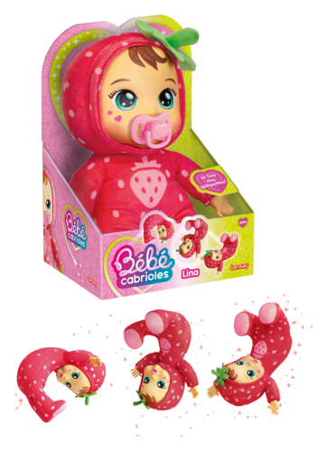 Bébé Cabrioles Lina la Fraise