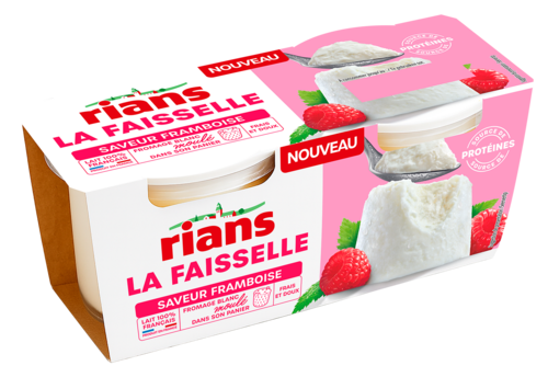 Faisselle Saveur Framboise Rians