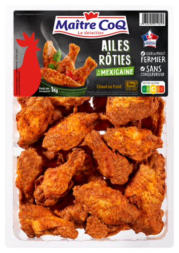 AILE DE POULET ROTIE MAITRE COQ
