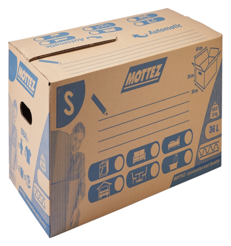 Carton de Demenagement 36l Mottez