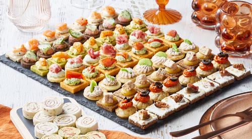 Plateau de 63 Canapés Gourmet