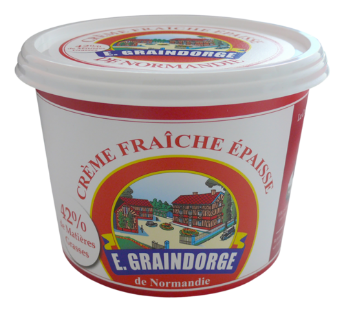 CREME FRAÎCHE ÉPAISSE 42% MG GRAINDORGE