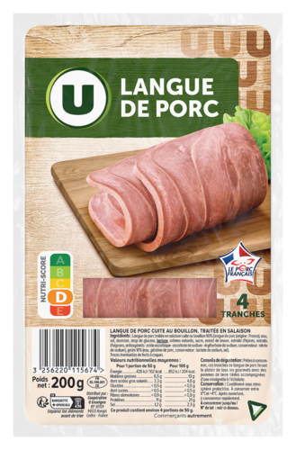 Langue de Porc U