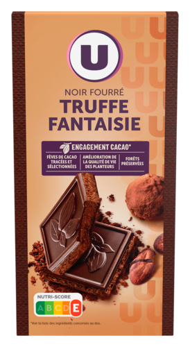 Chocolat Noir Fourre A la Truffe Fantaisie U