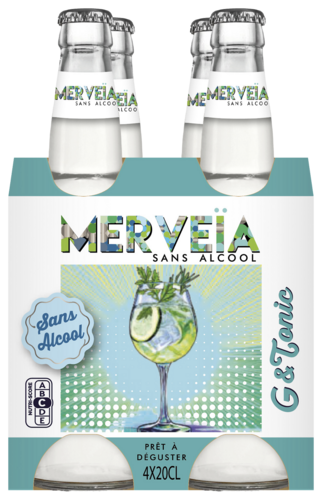 Mocktail Sans Alcool G & Tonic Merveia