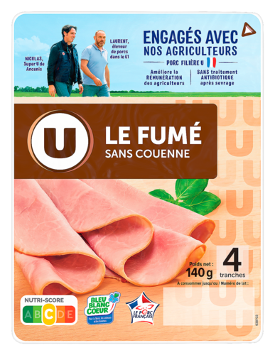 Jambon Superieur Fume Sans Couenne U