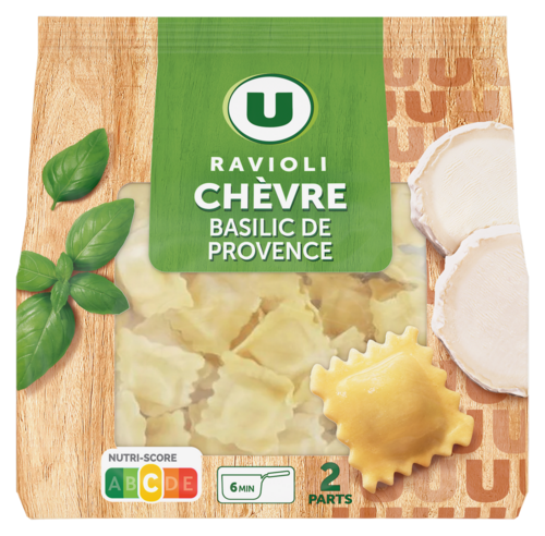 Ravioli Chevre Basilic de Provence U